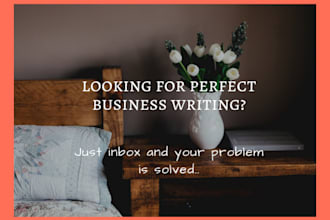 write all business agreements