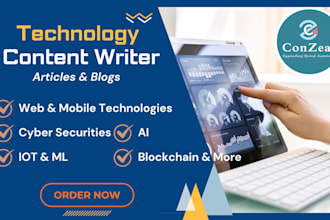 be your engaging and researched IT technical writer
