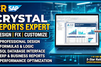 fix design or optimize crystal reports