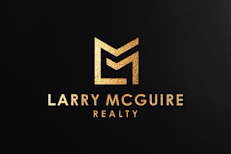do modern minimalist and luxury monogram logo design
