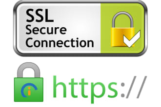 configure free SSL and green padlock for your website
