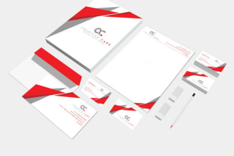 design business card, letterhead and full stationery