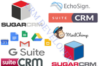 install,customize,fix bugs in sugar or suite CRM for your real estate business