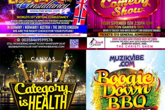 design social media cover and banner