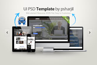 design web, mobile UI for you