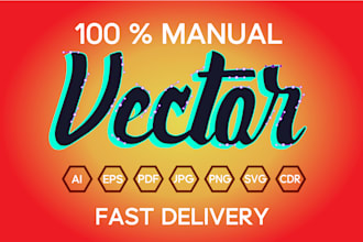 redraw logo in vector within 3 hours  high quality  source file