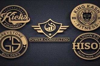design your badge or sticker or logo