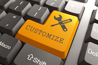 do any website customization