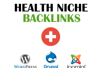 build health backlinks for health medical pharmacy website