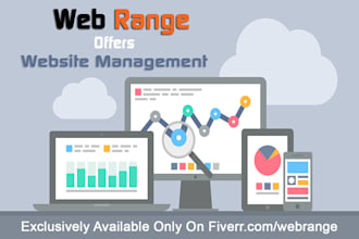 be your website manager
