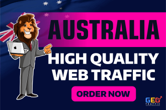 send keyword target australia website traffic with low bounce rate