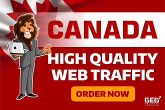send keyword target canada website traffic with low bounce rate