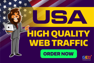 send keyword target USA website traffic with low bounce rate