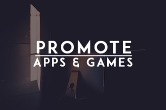 promote android apps and games and get you 1000 plus installs