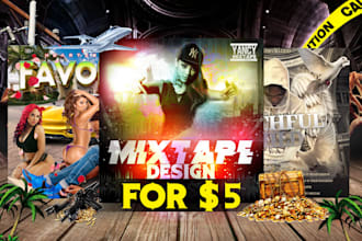 design creative mixtape covers and albums