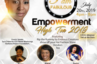 create exceptional church flyer, event flyer or brochure