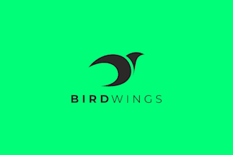 create clean flat minimalist logo