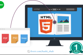convert psd to html or pdf to html or wordpress theme