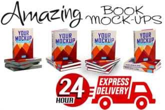 make amazing book mock ups