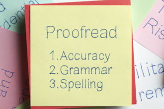 professionally proofread 1000 words for 5 dollars