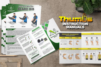 design instruction manual and user guide for your product