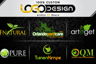 do landscape logo design in 24 hours