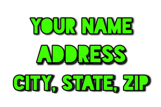 create mailing address labels from your database