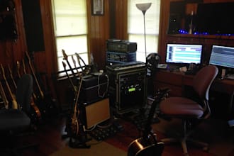 record professional electric guitar tracks for your song