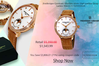design banner design unique attractive and pro