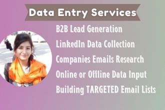 do data entry, web research, copy paste