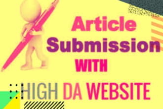 do approved article submission manually to top 10 sites