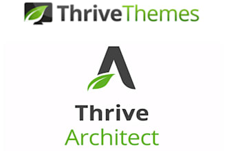 design landing page with thrive theme and thrive architect