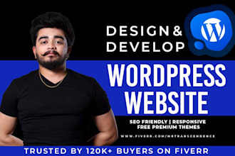 develop a wordpress website design with elementor, acf, or elementor pro