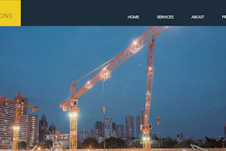 develop front end of your website
