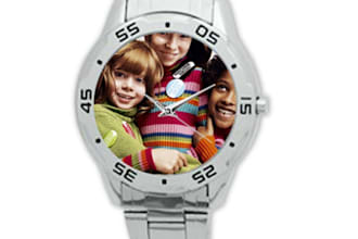make custom design analogue stainless steel watch