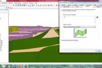 do gis analysis and 3d modeling