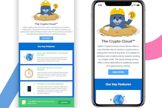 build responsive html email template from PSD or figma