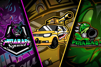 design your sports, esport, mascot or gaming team logo