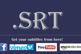 create srt, scc, vtt, hardcode subtitles for any video