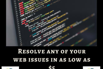 fix wordpress website issues, errors or bugs