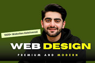 do web design and build an elementor wordpress website