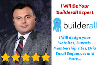 build a builderall sales funnel or website