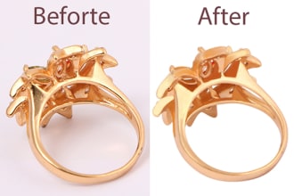 provide you  jewelry retouching and editing services
