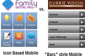 create a mobile site for you