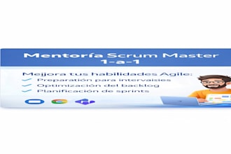 mentor you as a scrum master or agile and help you solve real team problems