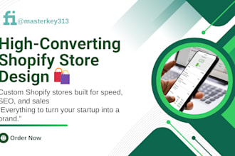 professionally setup, customize, and optimize your shopify store