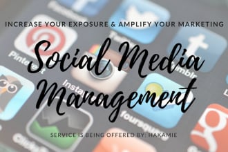 be your social media manager