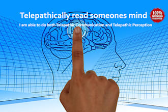 do exact telepathy reading and read any mind