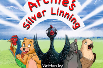 create unique children book illustrations