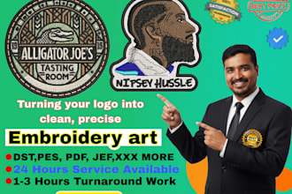 convert image into embroidery badge